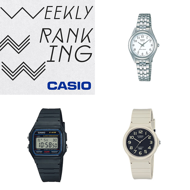 CASIO�i�J�V�I�j�̃V���b�v�j���[�X�u�yCASIO�zWOMEN'S WEEKLY RANKING�v