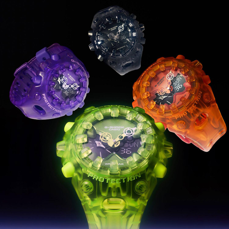 CASIO�i�J�V�I�j�̃V���b�v�j���[�X�u�yG-SHOCK�zGA-V01�V���[�Y TRANSPARENT PACK�v