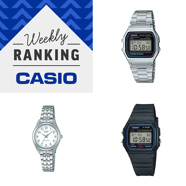CASIO�i�J�V�I�j�̃V���b�v�j���[�X�u�yCASIO�zWOMEN'S WEEKLY RANKING�v
