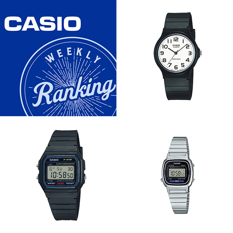 CASIO�i�J�V�I�j�̃V���b�v�j���[�X�u�yCASIO�zWOMEN'S WEEKLY RANKING�v