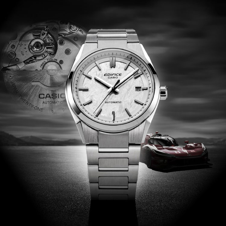 CASIO�i�J�V�I�j�̃V���b�v�j���[�X�u�yEDIFICE�z�@�B���V���[�Y�uEFK-110�v�o��v
