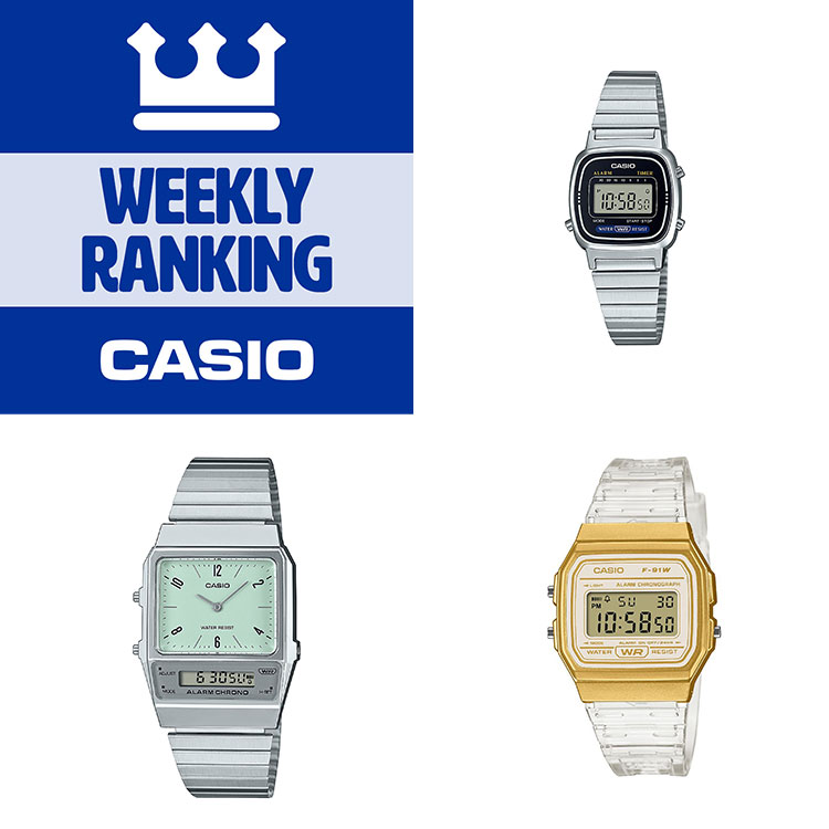 CASIO�i�J�V�I�j�̃V���b�v�j���[�X�u�yCASIO�zWOMEN'S WEEKLY RANKING�v