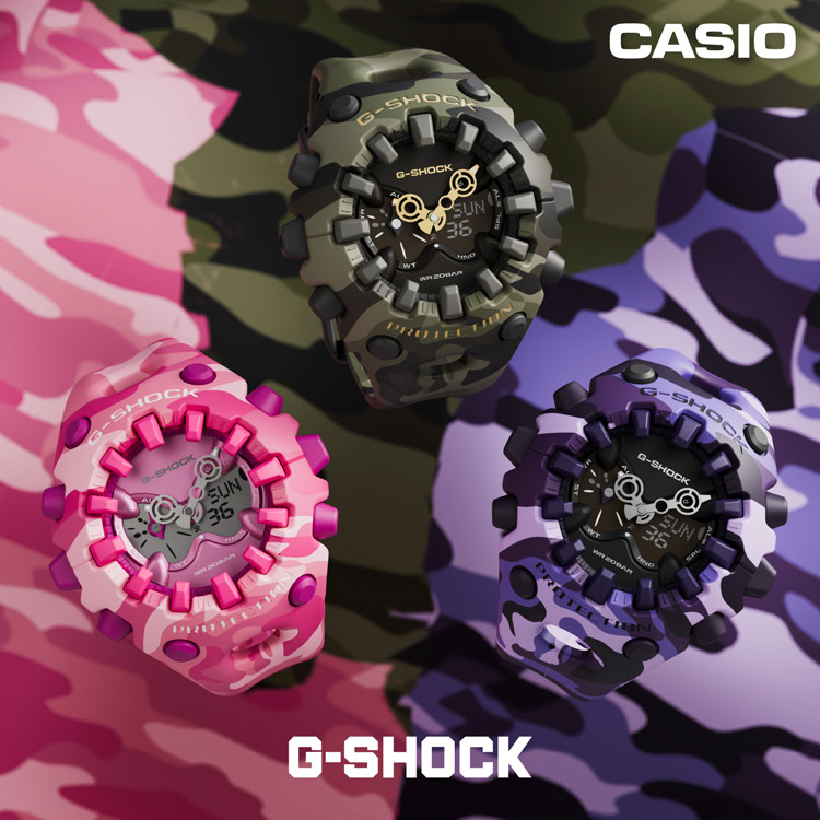 CASIO�i�J�V�I�j�̃V���b�v�j���[�X�u�y2026�N6���̐V���i�zBOLD CAMO Series GA-V01�v