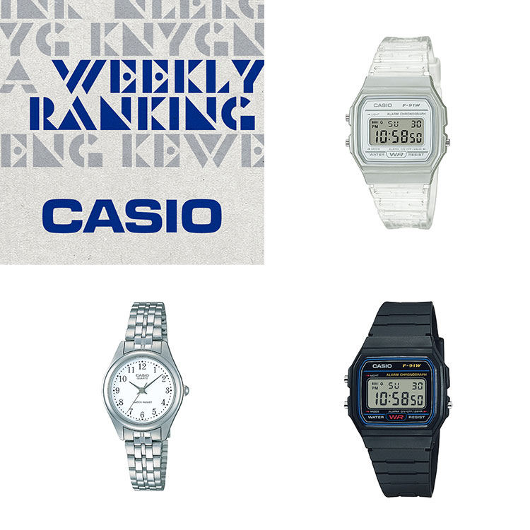 CASIO�i�J�V�I�j�̃V���b�v�j���[�X�u�yCASIO�zWOMEN'S WEEKLY RANKING�v