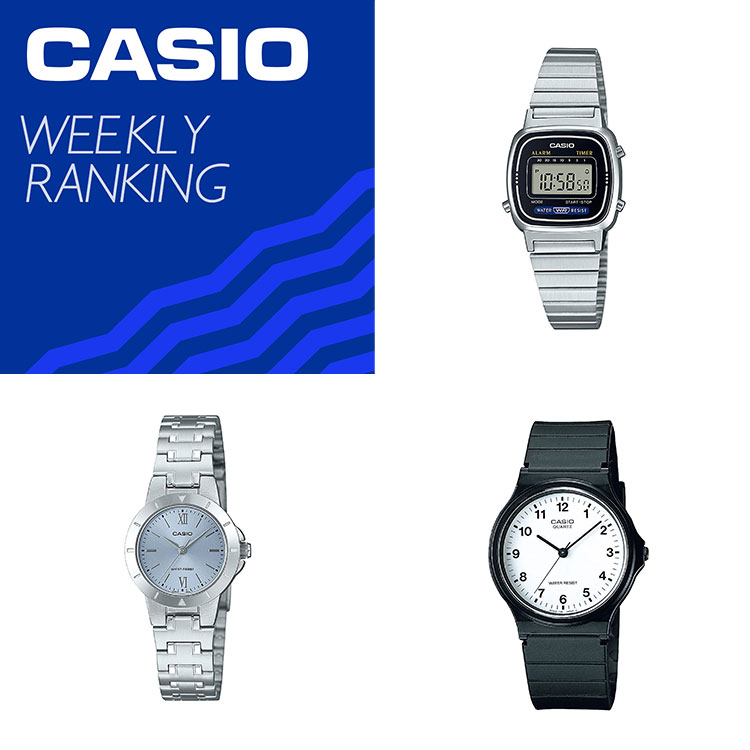 CASIO�i�J�V�I�j�̃V���b�v�j���[�X�u�yCASIO�zWOMEN'S WEEKLY RANKING�v