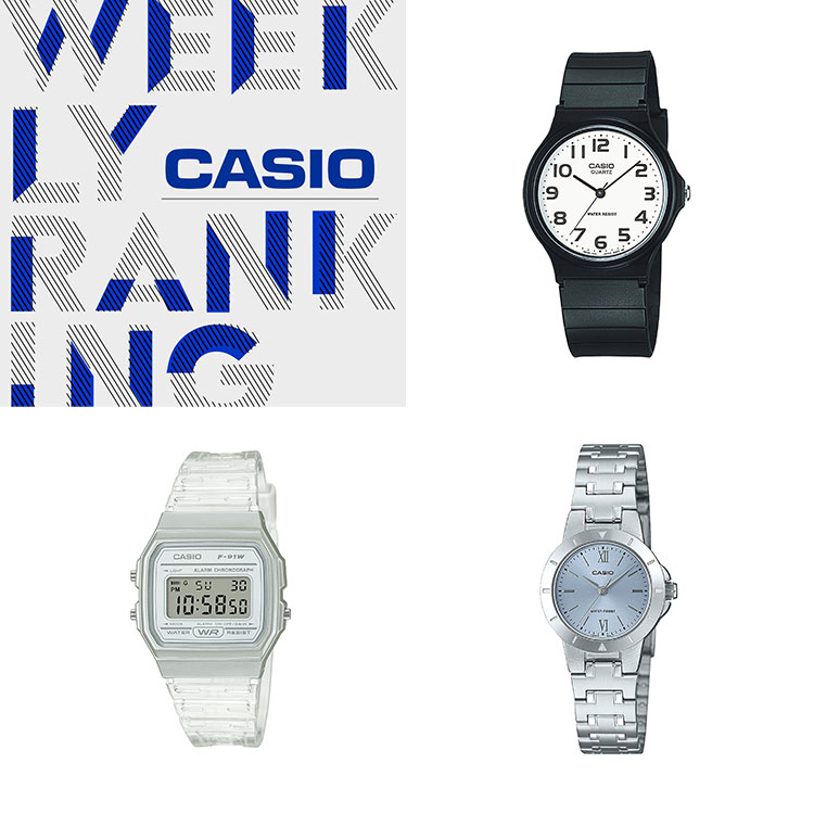 CASIO�i�J�V�I�j�̃V���b�v�j���[�X�u�yCASIO�zWOMEN'S WEEKLY RANKING�v