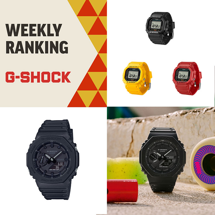 CASIO�i�J�V�I�j�̃V���b�v�j���[�X�u�yCASIO�zG-SHOCK WEEKLY RANKING�v