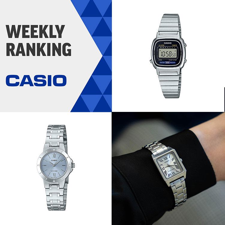 CASIO�i�J�V�I�j�̃V���b�v�j���[�X�u�yCASIO�zWOMEN'S WEEKLY RANKING�v