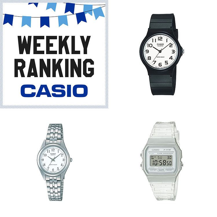 CASIO�i�J�V�I�j�̃V���b�v�j���[�X�u�yCASIO�zWOMEN'S WEEKLY RANKING�v