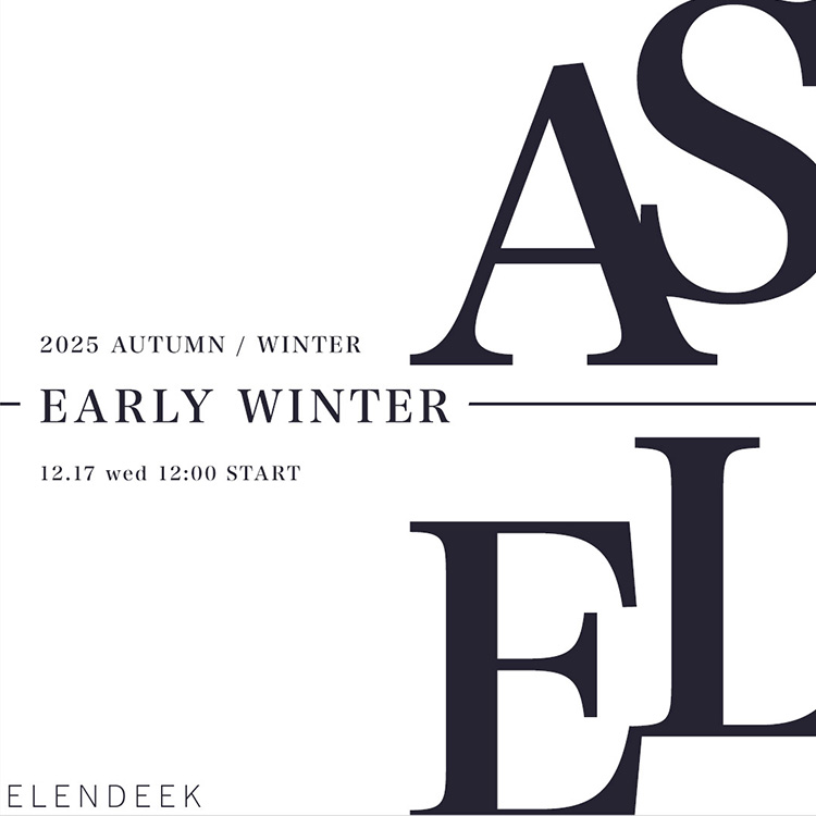 ELENDEEK�i�G�����f�B�[�N�j�̃V���b�v�j���[�X�u�yEARLY WINTER SALE�z���G�A�C�e�����v���C�X�_�E���I�v