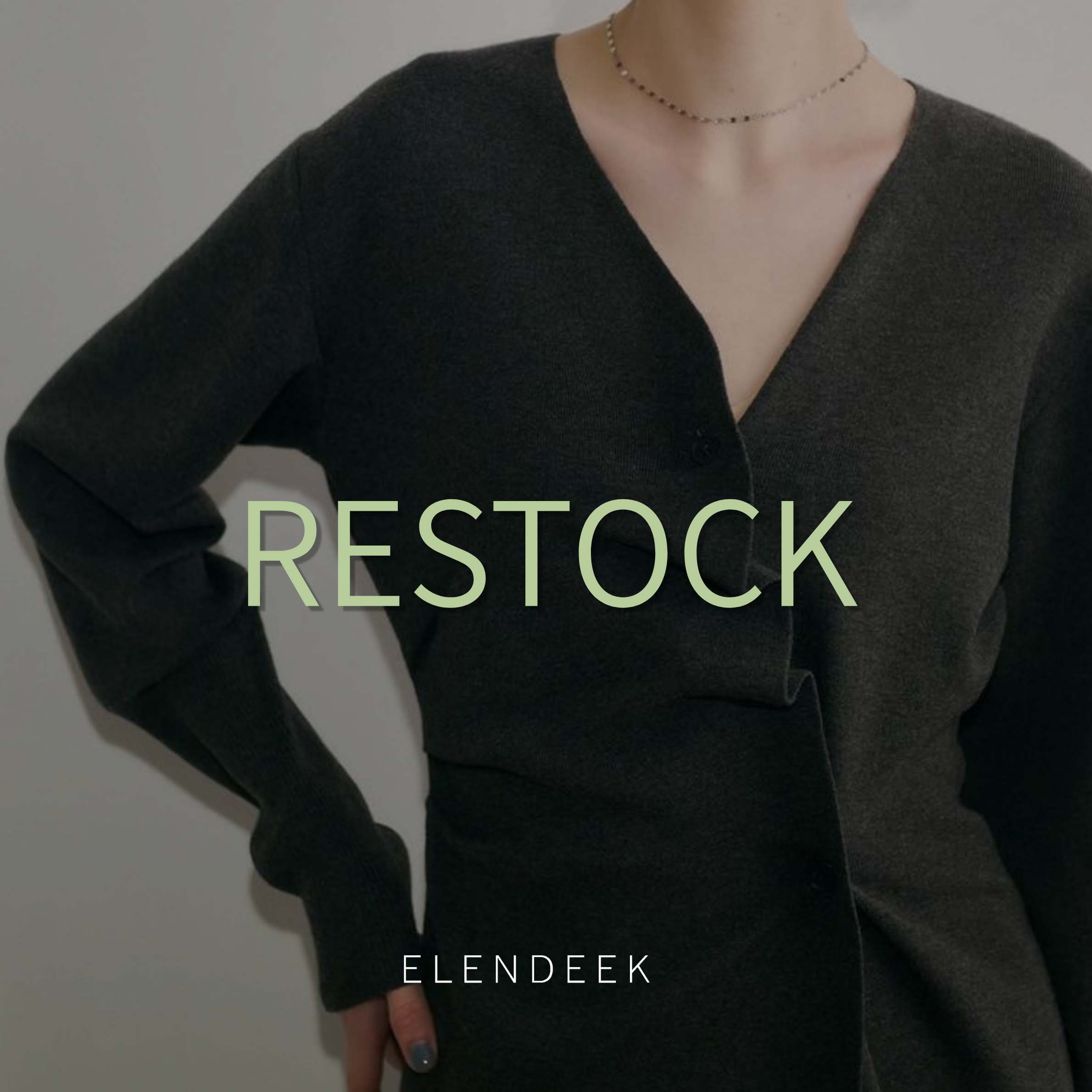 ELENDEEK�i�G�����f�B�[�N�j�̃V���b�v�j���[�X�uBACK IN STOCK�v