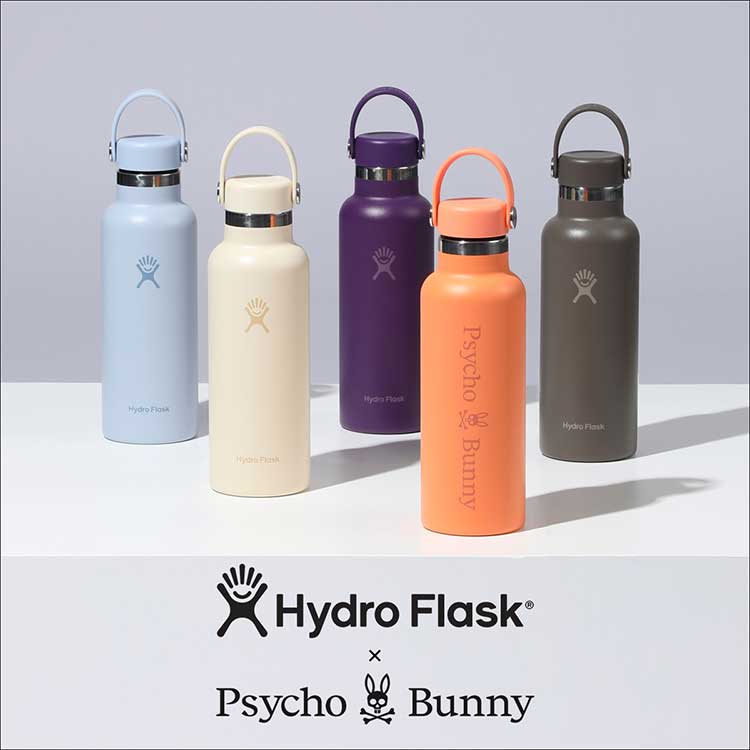 Psycho Bunny�i�T�C�R�o�j�[�j�̃V���b�v�j���[�X�u�y�V��zHydro Flask�X�e�����X�{�g���̔��J�n�v