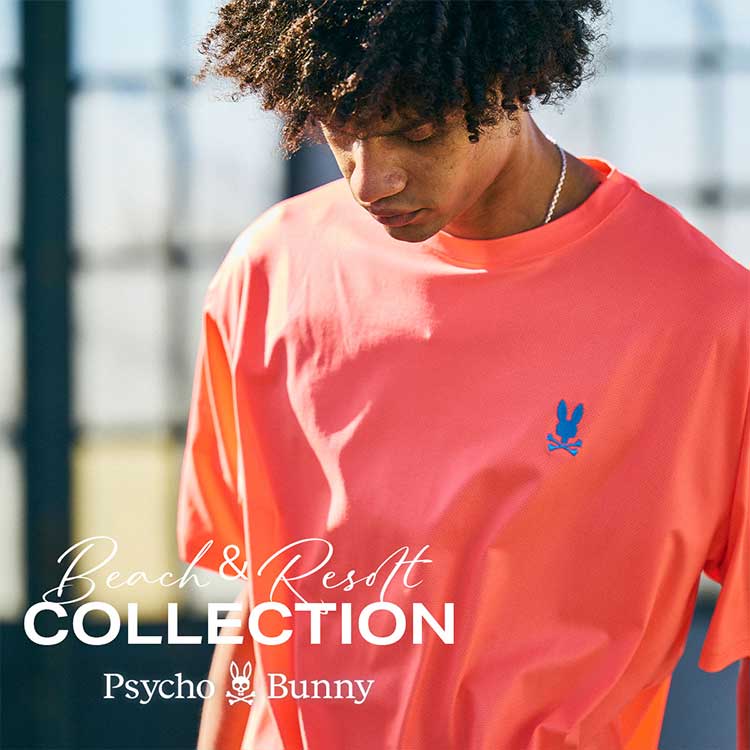 Psycho Bunny�i�T�C�R�o�j�[�j�̃V���b�v�j���[�X�u�y�V����ׁz�Đ���A�C�e�����o��v