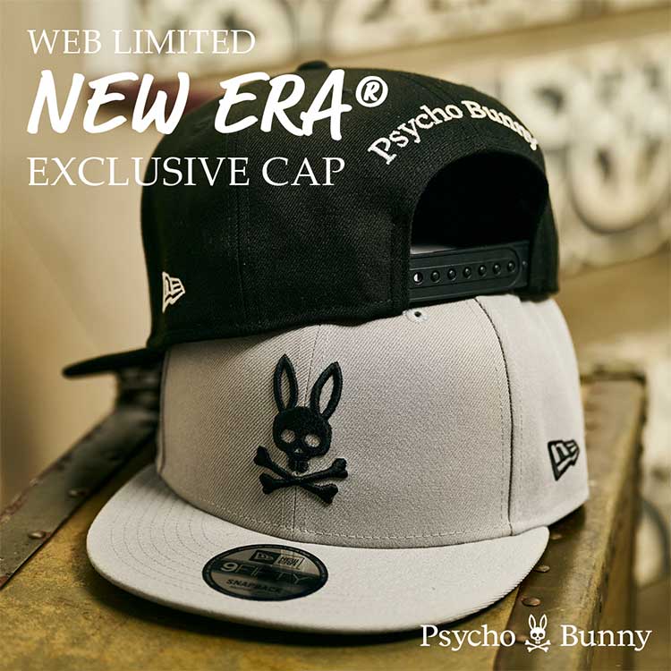 Psycho Bunny�i�T�C�R�o�j�[�j�̃V���b�v�j���[�X�u�y�{�������z���񑦊����̃j���[�G���R���{�L���b�v�v