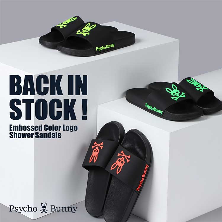 Psycho Bunny�i�T�C�R�o�j�[�j�̃V���b�v�j���[�X�u�y�Җ]�̍ē��ׁz�V�����[�T���_���v