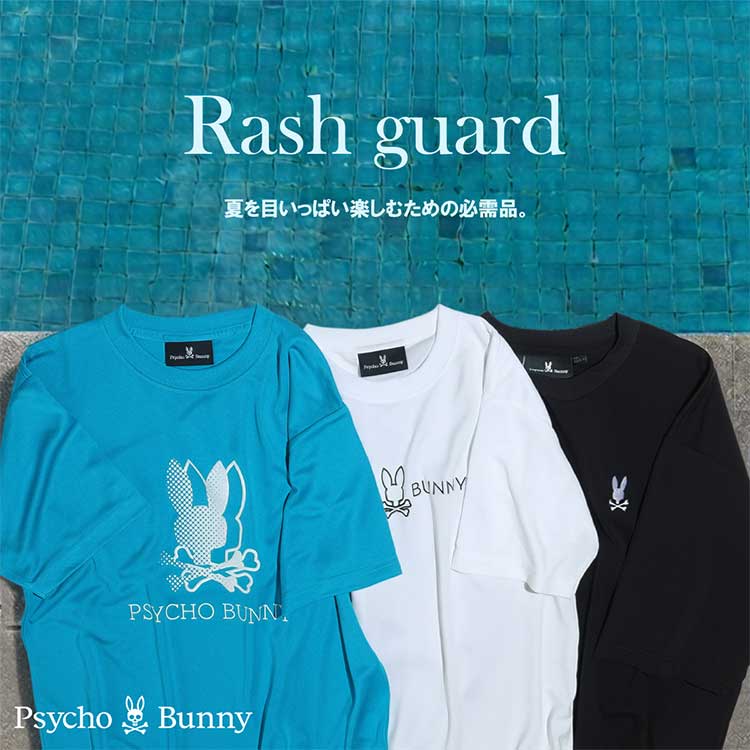 Psycho Bunny�i�T�C�R�o�j�[�j�̃V���b�v�j���[�X�u�y���b�V���K�[�h�������z�Ă�ڂ����ς��y���ނ��߂̕K���i�v