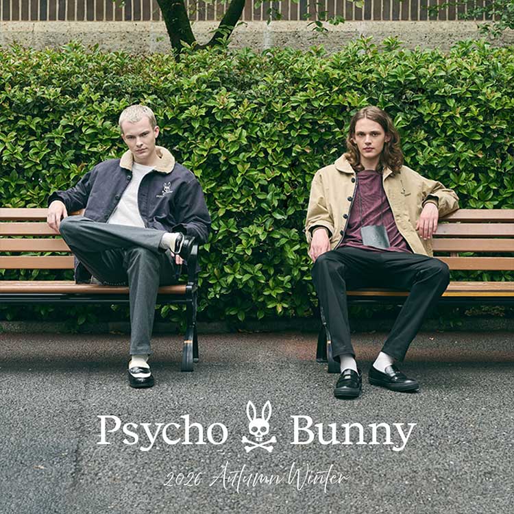 Psycho Bunny�i�T�C�R�o�j�[�j�̃V���b�v�j���[�X�u�y8����1�e�z26AW�V����ׁI�v