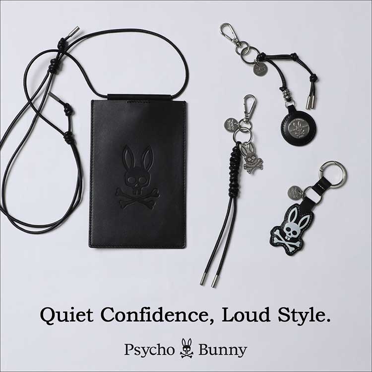 Psycho Bunny�i�T�C�R�o�j�[�j�̃V���b�v�j���[�X�u�y�V����ׁz���U�[������EC����l�b�N���X���o��v