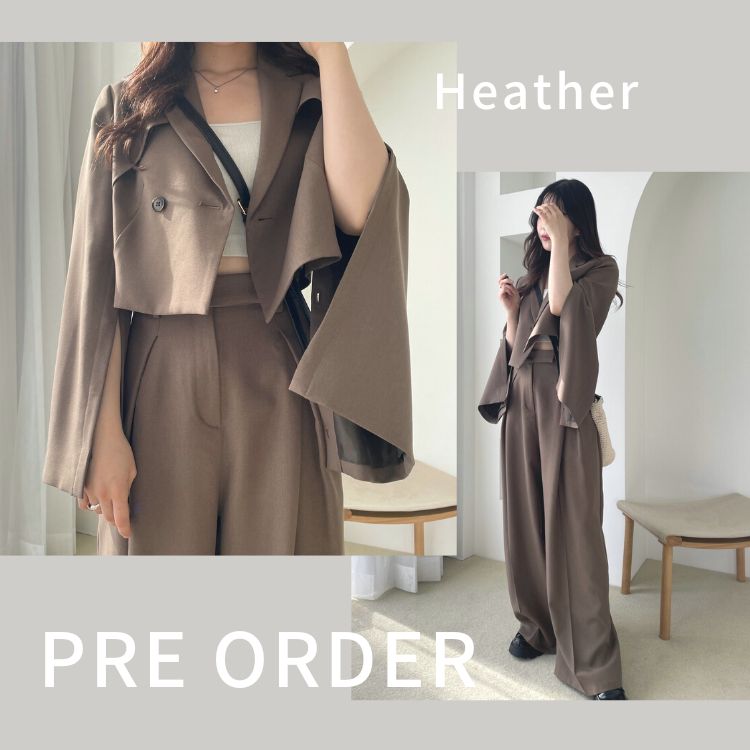 Heather｜ヘザーのトピックス「【PRE ORDER】2023年春の新作アイテム 