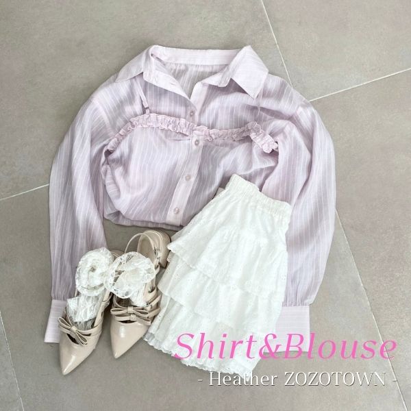 Heather�i�w�U�[�j�̃V���b�v�j���[�X�u�t�R�[�f�ɉf����A�������߃V���c���u���E�X�v