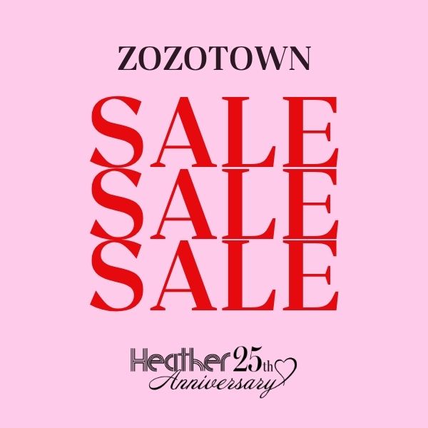 Heather�i�w�U�[�j�̃V���b�v�j���[�X�u�_SUMMER SALE START�^�ĕ��A�����Ȃ獡������v