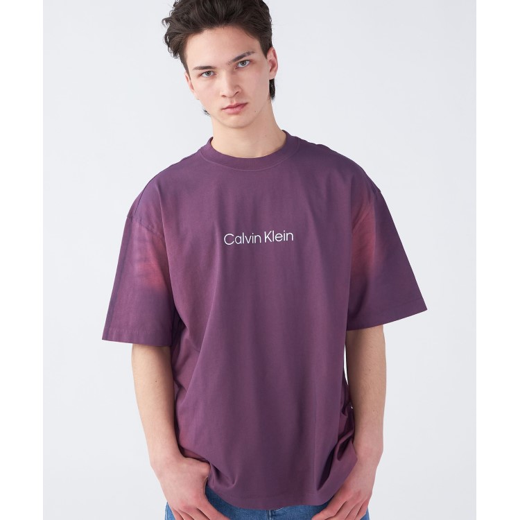 セール】モノグラム CK ロゴ Tシャツ（Tシャツ/カットソー）｜Calvin 
