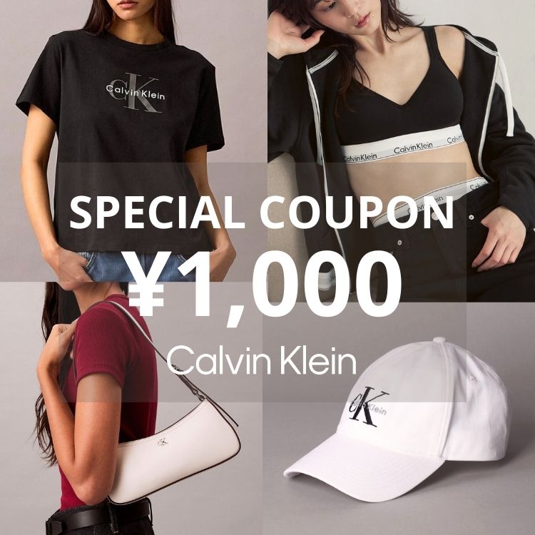 Calvin KleiniJoNCj̃Vbvj[XuyCalvin Kleinz{聏1,000 OFFN[|Iv
