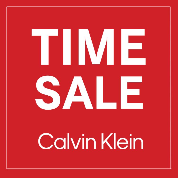 Calvin Klein�i�J���o���N���C���j�̃V���b�v�j���[�X�u�D�]�ɂ��A�^�C���Z�[���������`�v