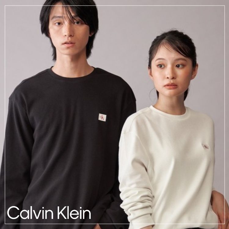 長袖Tシャツ - モノグラムロゴクルーネックロングスリーブカットソー