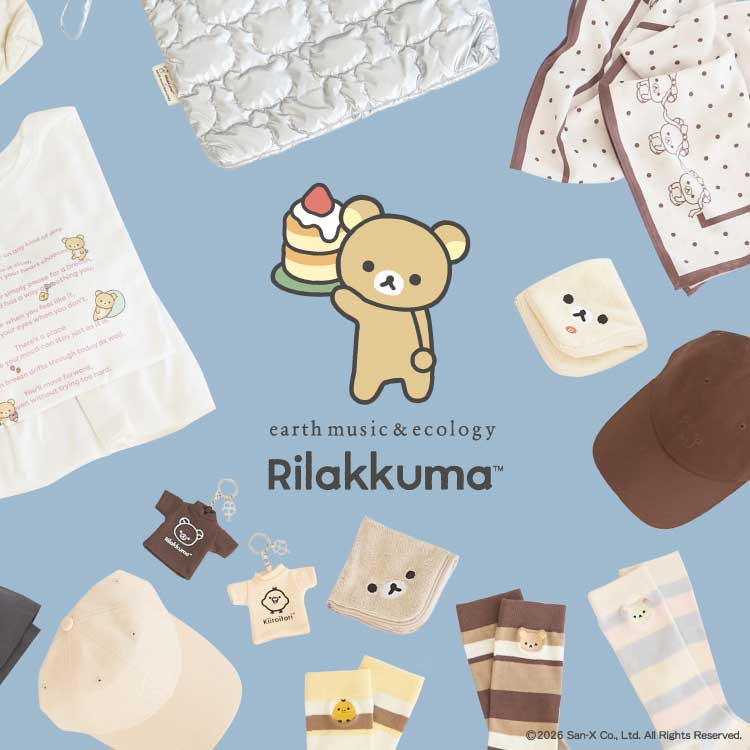 earth music&ecology�i�A�[�X�~���[�W�b�N�A���h�G�R���W�[�j�̃V���b�v�j���[�X�u�_PICK UP�^�u�����b�N�}�v�Ƃ̃R���{�A�C�e�����o�ꁝ�v