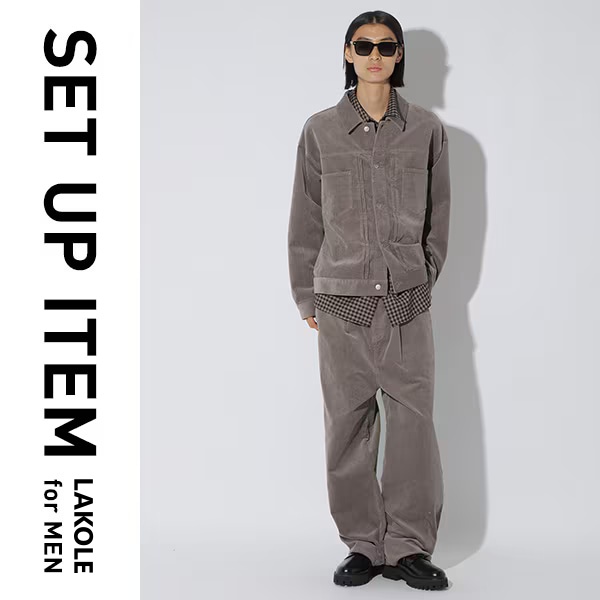 LAKOLE�i���R���j�̃V���b�v�j���[�X�u�ySET UP for MEN�z�Z�b�g�Œ��Ă��ʁX�Œ��Ă��T�}�ɂȂ�I�H�̖��\�X�^�������B�v