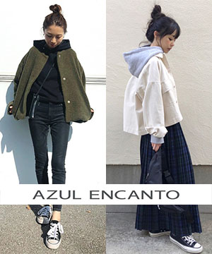 Azul Encanto アズール エンカントのトピックス パーカーに合わせ