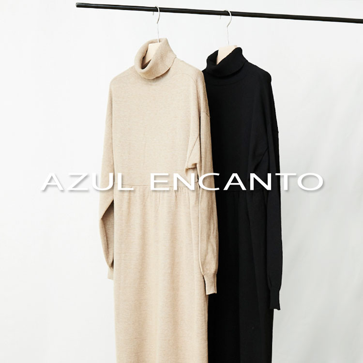 Azul Encanto アズール エンカントのトピックス 1枚着るだけでコーデが完成する ニットワンピース Zozotown
