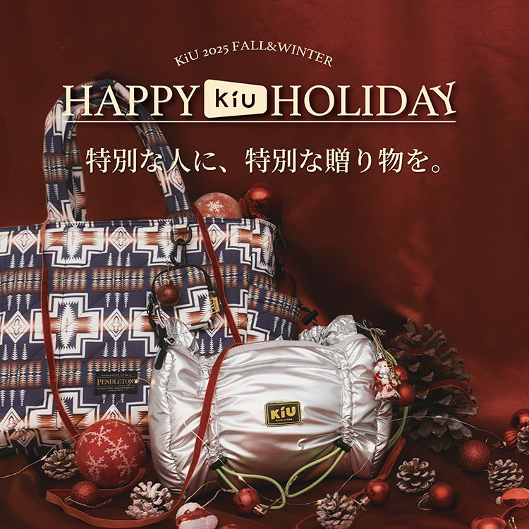 Wpc./KiU�i�_�u�����s�[�V�[�L�E�j�̃V���b�v�j���[�X�u�_��HAPPY KiU HORIDAY���^�N���X�}�X�M�t�g�ɂ҂�����ȃA�C�e�������Љ�I�yKiU�z�v