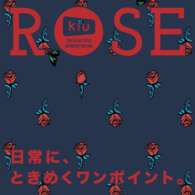 Wpc./KiU�i�_�u�����s�[�V�[�L�E�j�̃V���b�v�j���[�X�u�yROSE�z�����W ���e�I���[�Y���œ�����Ƃ��߂����āB�yKiU�z�v