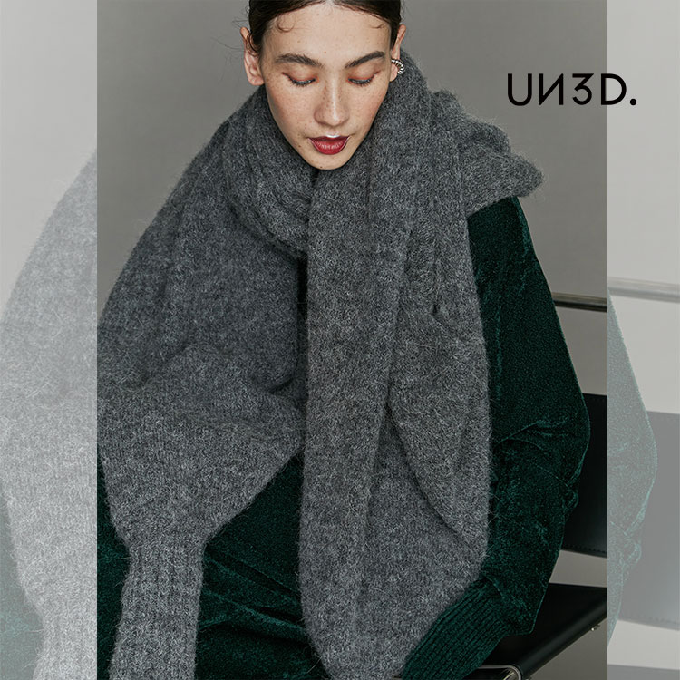 UN3D ラインフラワーパデッドバラクラバ