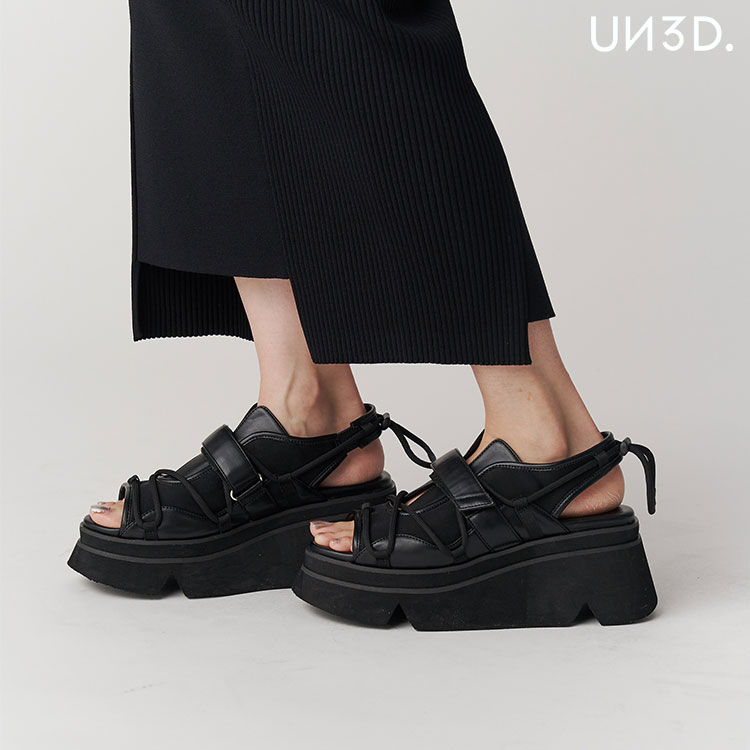 UN3D./アンスリード/GATHER NYLON SHORT BZ | ROYAL FLASH