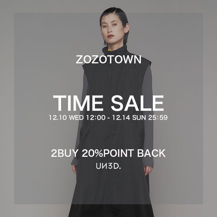 un3d 新品未使用 UN3D.（アンスリード）の「シアーミックスワンピース（ワンピース