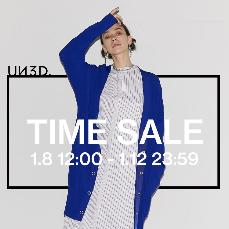 UN3D.�i�A���X���[�h�j�̃V���b�v�j���[�X�uMAX70��OFF�ITIME SALE�J�Ò��I�v