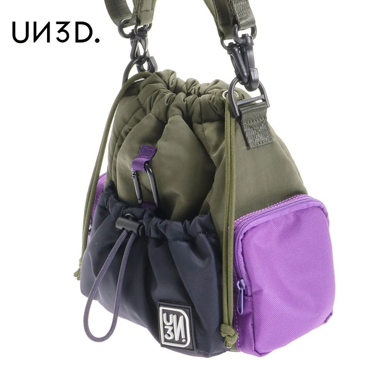 UN3D.�i�A���X���[�h�j�̃V���b�v�j���[�X�u�V�����_�[�o�b�O���n���h�o�b�O�Ƃ��Ďg����R���p�N�g�Ȃ̂Ɏ��[�͂̂���o�b�O�v