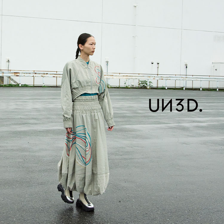 UN3D.�i�A���X���[�h�j�̃V���b�v�j���[�X�u�y�n�w�z���e�[�}�ɂ���2026�t�̃A�[�g�V���[�Y�v