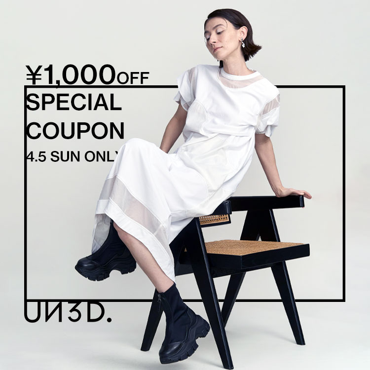 UN3D.�i�A���X���[�h�j�̃V���b�v�j���[�X�u1000�~OFF�N�[�|����20���|�C���g�Ҍ��IUN3D.�ŗ~�����A�C�e����������GET���悤�I�v