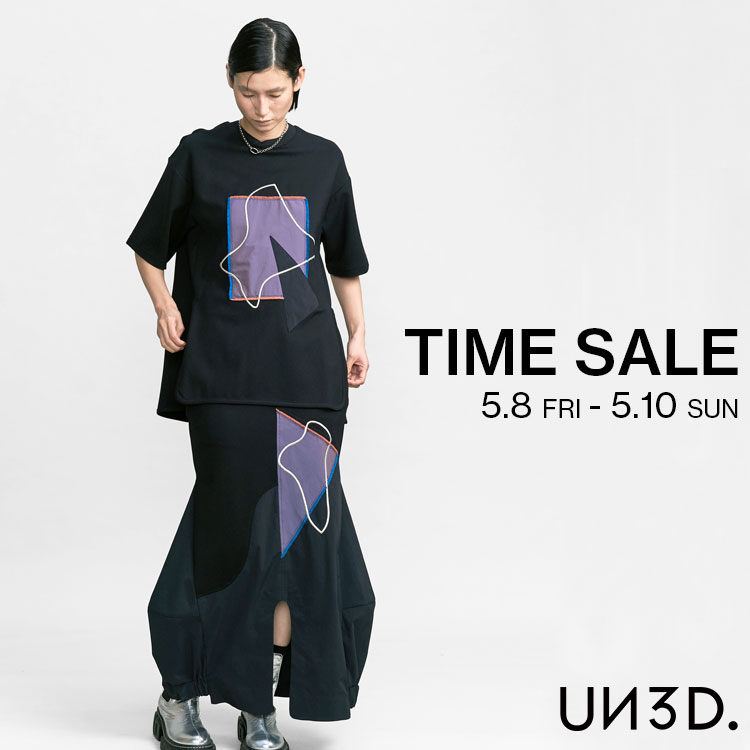 UN3D.�i�A���X���[�h�j�̃V���b�v�j���[�X�uTIME SALE�J�Ò��I�v