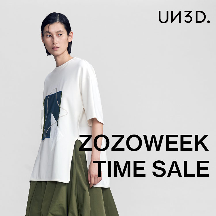 UN3D.�i�A���X���[�h�j�̃V���b�v�j���[�X�uZOZOWEEK�^�C���Z�[���J�Ò��I�v