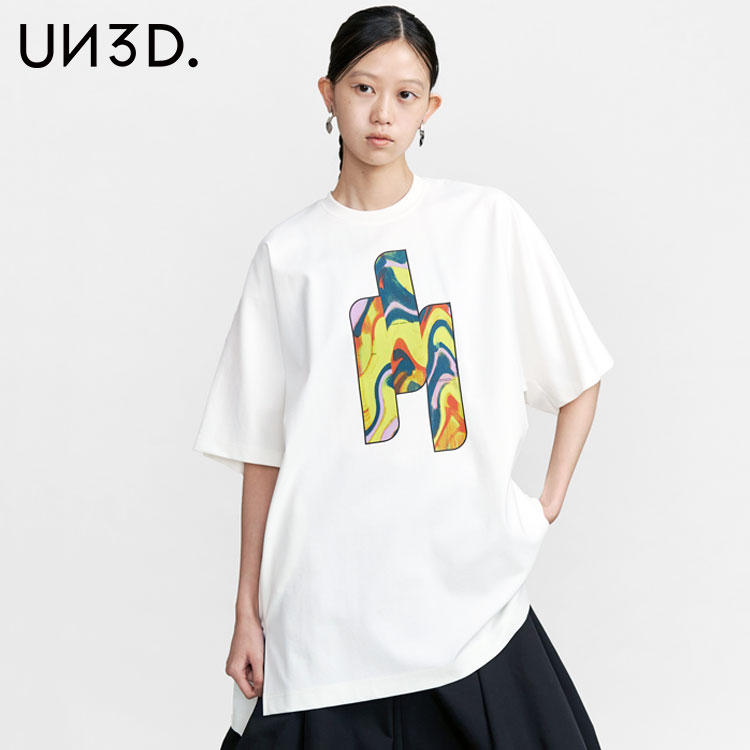TIE-DYE STRIPE PRINT T-SH / タイダイストライププリントTシャツ（T