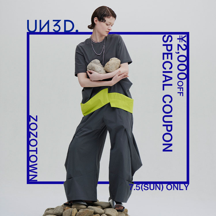 UN3D.�i�A���X���[�h�j�̃V���b�v�j���[�X�uUN3D.�Ŏg����2000�~OFF�N�[�|���v���[���g!!!�v