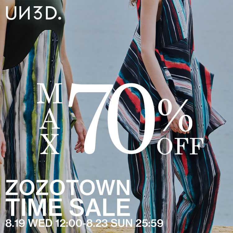 UN3D.�i�A���X���[�h�j�̃V���b�v�j���[�X�u�܂��܂������ĂɁISUMMER TIME SALE�J�Ò��I�v