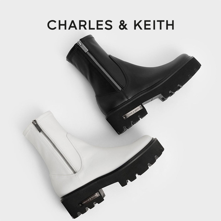 サイドジップ アンクルブーツ / Side-Zip Ankle Boots（ブーツ）｜CHARLES & KEITH（チャールズ & キース）のファッション通販  - ZOZOTOWN