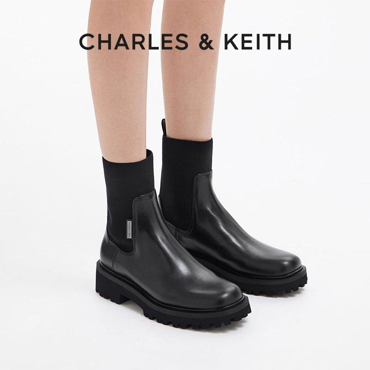 サイドジップ アンクルブーツ / Side-Zip Ankle Boots（ブーツ）｜CHARLES & KEITH（チャールズ & キース）のファッション通販  - ZOZOTOWN