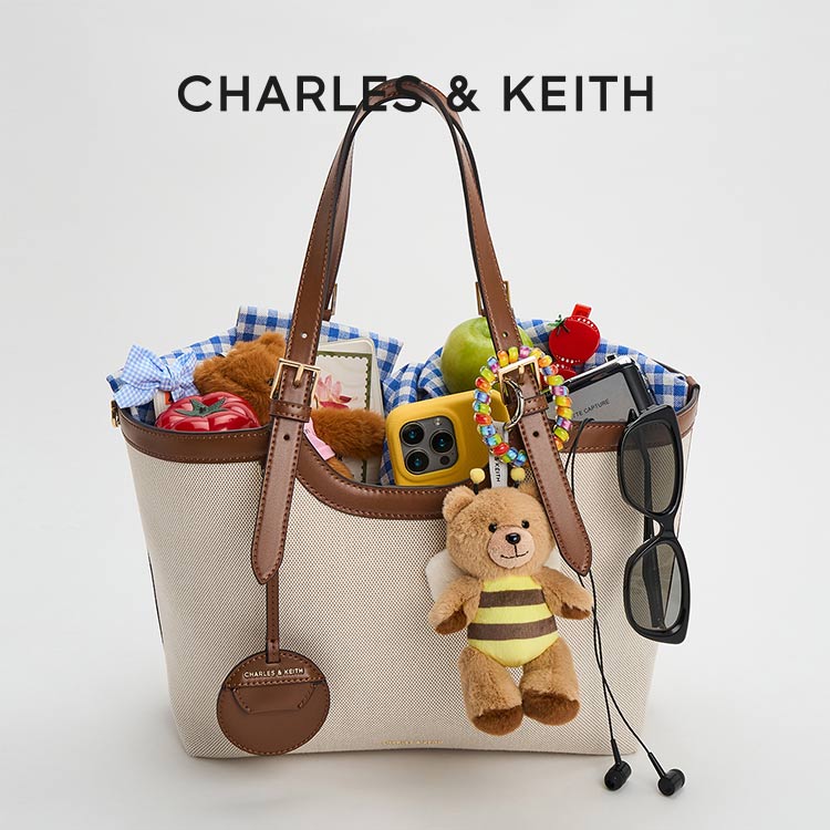 CHARLES & KEITH�i�`���[���Y���L�[�X�j�̃V���b�v�j���[�X�uA4�T�C�Y�o�b�O���W�v